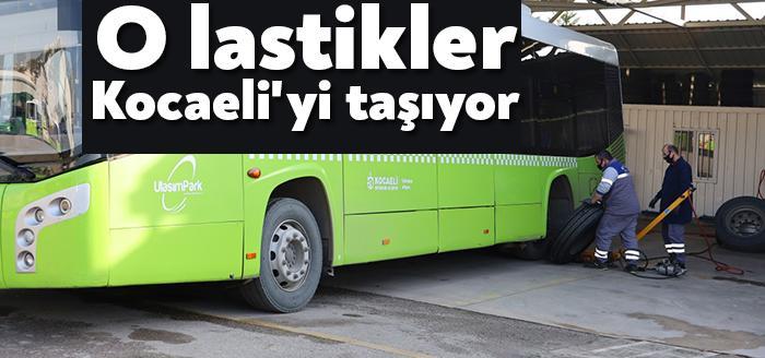 Kocaeli Büyükşehir Belediyesine ait UlaşımPark otobüsleri kışa hazır. Güvenli yolculuk