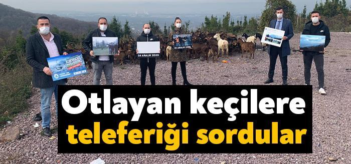 CHP Kocaeli İl Gençlik Kolları Başkanı Zeki Karakadılar, Kartepe Teleferik