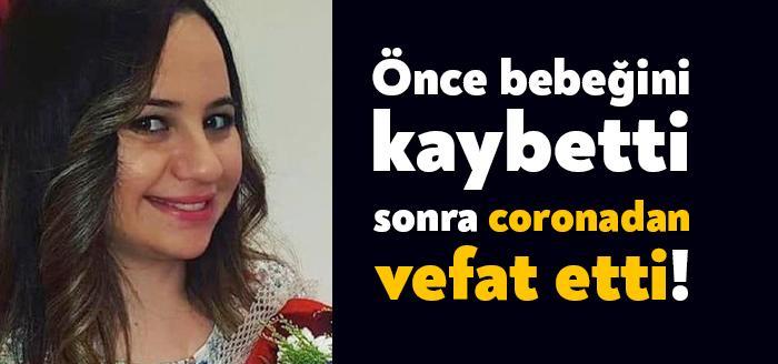 Kocaeli'de corona virüsüne yakalanan 6 aylık hamile Nur Yavuz (27),