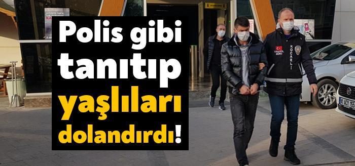 Karamürsel ve Yalova’da yaşlı iki kişiyi telefonla arayarak kendisini polis