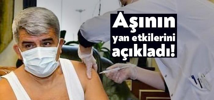 Kocaeli Üniversitesi Rektörü Prof. Dr. Sadettin Hülagü ikinci doz Korona