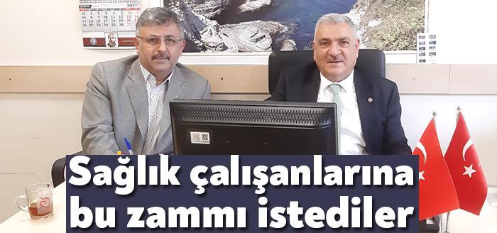 BASK İl Temsilcisi Kocaeli Bağımsız Sağlık-Sen Şube Başkanı Sami Ayyıldız,