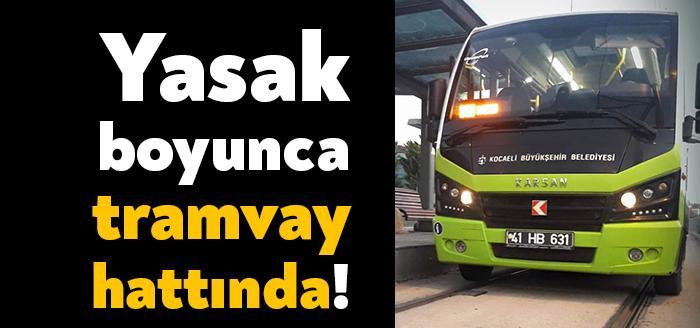 UlaşımPark A.Ş. Akçaray tramvayı yerine yasak boyunca belediyeye ait küçük