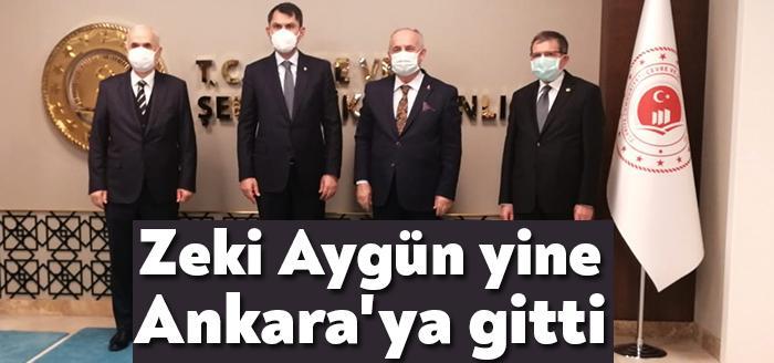 Ankara’da çeşitli temaslarda bulunan Derince Belediye Başkanı Zeki Aygün, Çevre