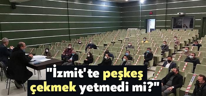 AKP Gebze İlçe Teşkilatı’nın yönetim kurulu toplantılarını parti binası yerine