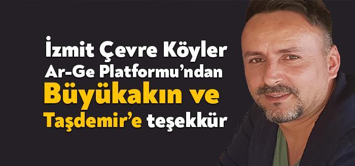 İzmit Çevre Köyler Ar-Ge Platformu, önergelerini gündeme getiren CHP’li Engin