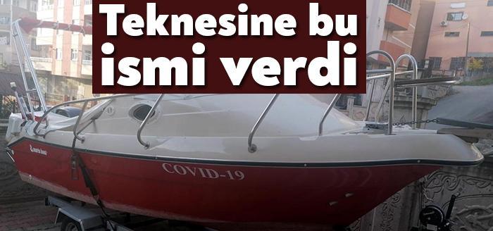 KOCAELİ'nin Gebze ilçesinde bir kişi teknesine, binlerce kişinin ölümüne yol