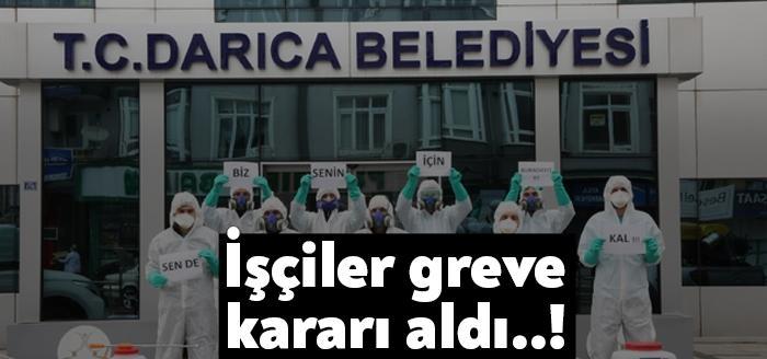 Darıca Belediyesi ile Hizmet İş Sendikası arasında devam eden görüşmeler,