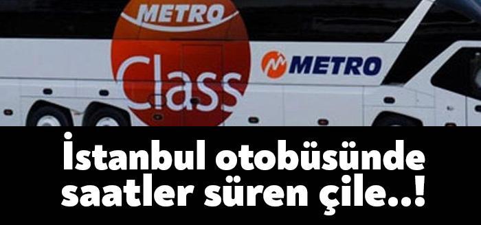 Kocaeli’den İstanbul’a seyahat eden bir vatandaş Metro Turizm otobüsünün arızası