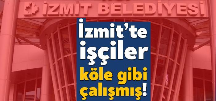 Sayıştay denetçileri İzmit Belediyesi’nde işçilerin yasal olan 270 saati aşan