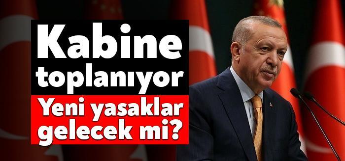 Kabine toplantısı bugün gerçekleştirilecek. Cumhurbaşkanı Recep Tayyip Erdoğan başkanlığındaki toplantıda