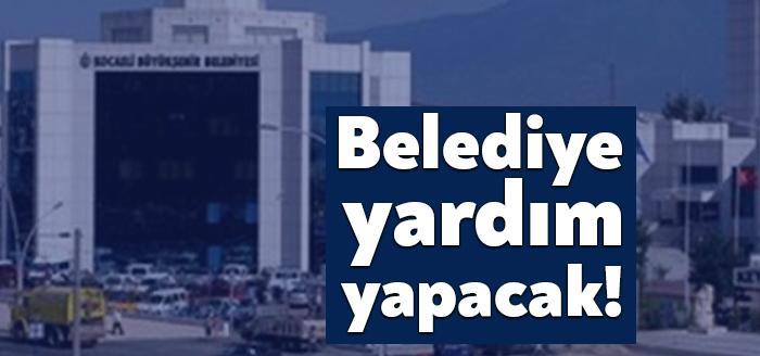 Kocaeli Büyükşehir Belediyesi muhtelif ev eşyası yardımında bulunacak. Belediye bu