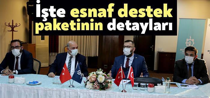 Kocaeli Haber.Esnaf Odası temsilcileri, pandemi desteklerinin görüşüldüğü toplantıda Başkan Tahir