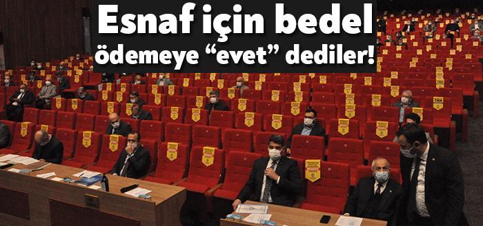 Kocaeli Büyükşehir Belediyesi Aralık Ayı Meclis Toplantısı’nda esnaf desteği için