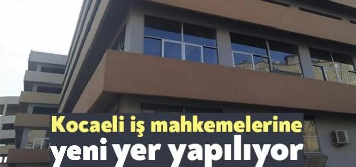 Kocaeli İş Mahkemelerinin taşınacağı Kadıköy Katlı Otoparkı’nın 1. Katında hummalı