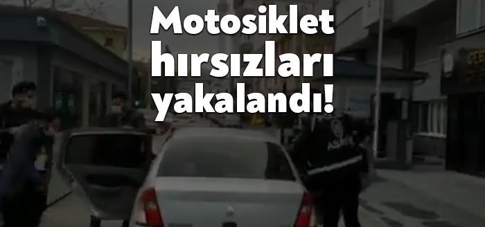 Gebze’de 1 ay içerisinde 3 ayrı motosiklet hırsızlığına karışan 2
