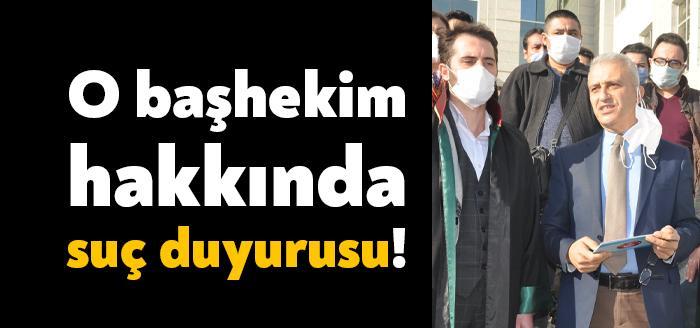 Türk Sağlık-Sen Kocaeli Şubesi Başkanı Ömer Çeker, sağlık çalışanları ve
