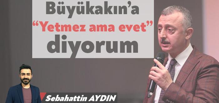 Sebahattin Aydın’ın Kocaeli Büyükşehir Belediyesi’nin esnaflara yönelik hazırladığı destek paketini