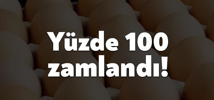 Yumurta son bir yılda yüzde 100’ün üzerinde fiyat artışı yaşadı.