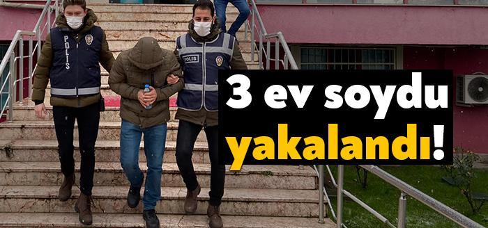 Darıca’da 3 ayrı evden hırsızlık yaptığı öne sürülen 1 kişi