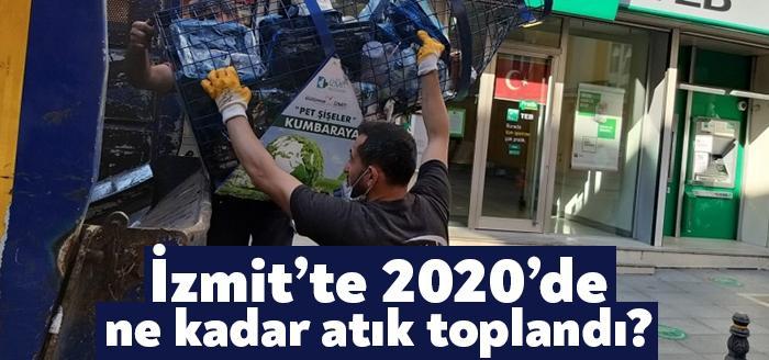 İzmit Belediyesi, Sıfır Atık Uygulamaları kapsamında yürüttüğü faaliyetler sonucu 2020