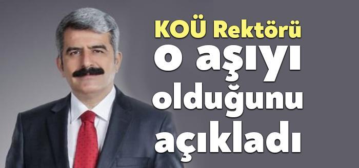 Kocaeli Üniversitesi Rektörü Saadettin Hülagü, Kasım ayında Biontech aşısının 2’nci