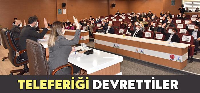  Kartepe Belediyesi 2021 yılının ilk meclis toplantısında Kartepe Kocaeli Büyükşehir