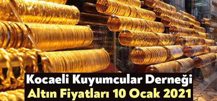 Kocaelili Altın Yatırımcıları, 10 Ocak 2021 Kocaeli Kuyumcular Derneği Altın
