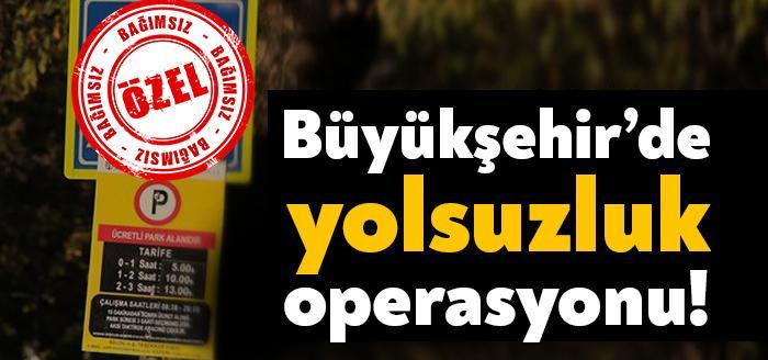 Belde A.Ş. Kocaeli parkomat çalışanlarına yolsuzluk operasyonu yapıldı. Fiş kesmeden