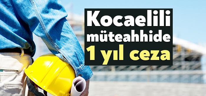 Çevre ve Şehircilik Bakanlığı Mesleki Hizmetler Genel Müdürlüğü, Kocaeli’de bir