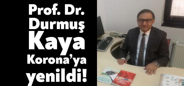Koronavirüs tedavisi gören Kocaeli Üniversitesi Teknoloji Fakültesi Öğretim Üyesi Prof.