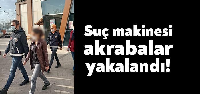 İzmit’te girdikleri evden hırsızlık yaptıkları öne sürülen 2 akraba polis