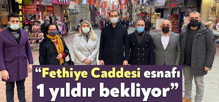 AKP İzmit İlçe Başkanı Ali Güney, bir yıldır Fethiye Caddesi