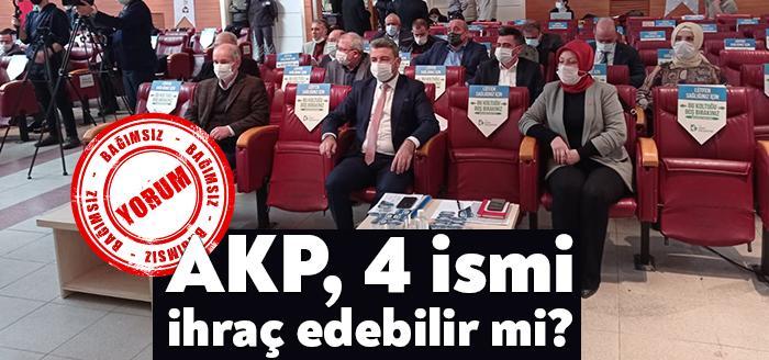 AKP İzmit İlçe Teşkilatı’nın, parti tüzüğüne aykırı hareket ettikleri gerekçesiyle