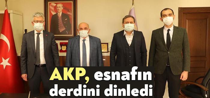 AKP Kocaeli İl Başkanı Mehmet Ellibeş, Milletvekili Mehmet Akif Yılmaz