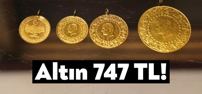 Son sekiz haftanın en yüksek seviyesini dün gören altın fiyatları