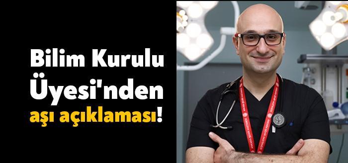 Bilim Kurulu Üyesi Doç. Dr. Afşin Emre Kayıpmaz, “Yeni gelen
