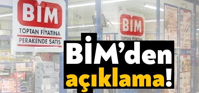 BİM, sosyal medyada gündem olan aşı reklamıyla ilgili açıklama yaptı.