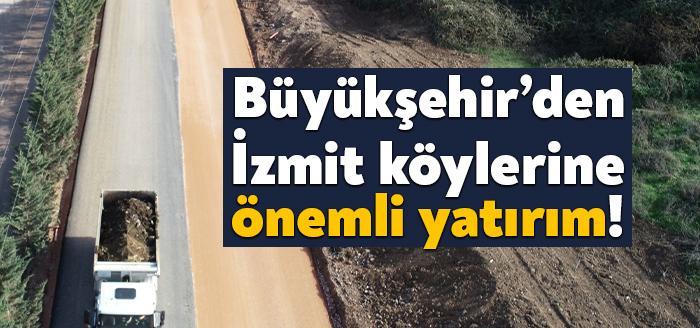 Büyükşehir Belediyesi Fen İşleri Daire Başkanlığı’nın yürüttüğü İzmit Karadenizliler Mahallesi