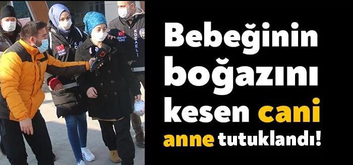 Kocaeli’nin İzmit ilçesinde yeni doğan bebeğini bıçaklayarak öldüren 3 çocuk