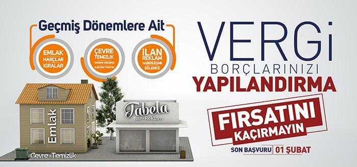 Derince Belediyesi’nden yapılan açıklamada yapılandırmada son başvuru tarihinin 1 Şubat