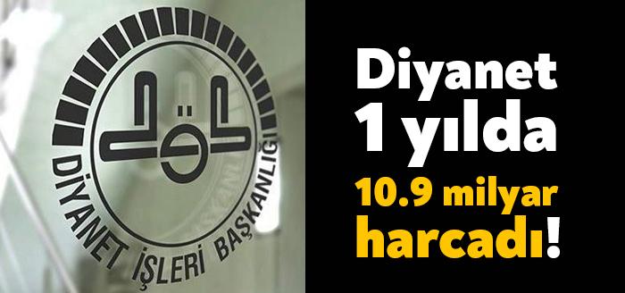 Diyanet İşleri Başkanlığı 2020 yılında 10.9 milyar liralık harcaması ile