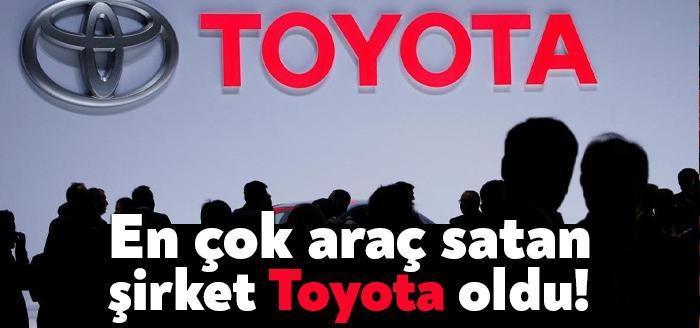Japonya merkezli otomobil üreticisi Toyota, 2020'de Volkswagen'i geçerek yeniden dünyanın