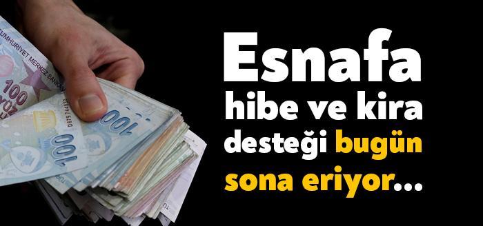 Corona virüsü ile birlikte zor günler geçiren esnafa 3 aylık