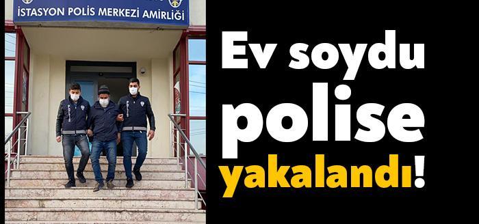 Darıca’da evden hırsızlık yaptığı belirlenen kişi polis ekipleri tarafından yakalanarak
