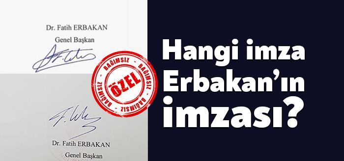 Kocaeli’de Yeniden Refah Partisi içerisinde bir sahte imza iddiası konuşuluyor.
