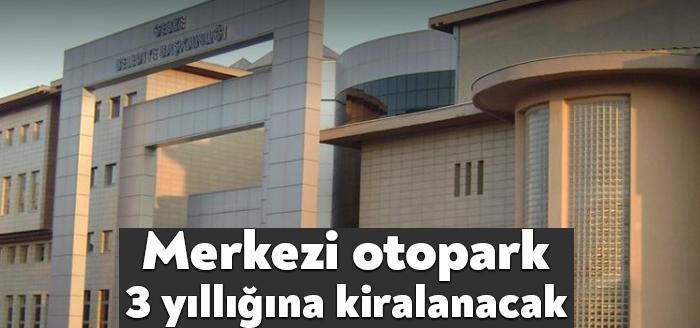 Gebze Belediyesi’ne ait 280 araçlık Gebze Kent Meydanı’ndaki otopark ihale
