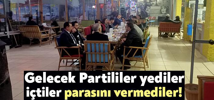 Körfez’de, Gelecek Partisi’nden isimlerin organize ettiği, ilçe yöneticileri ve genel