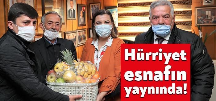 İzmit Belediye Başkanı Av. Fatma Kaplan Hürriyet, Kocaeli Seyyar Pazarcılar