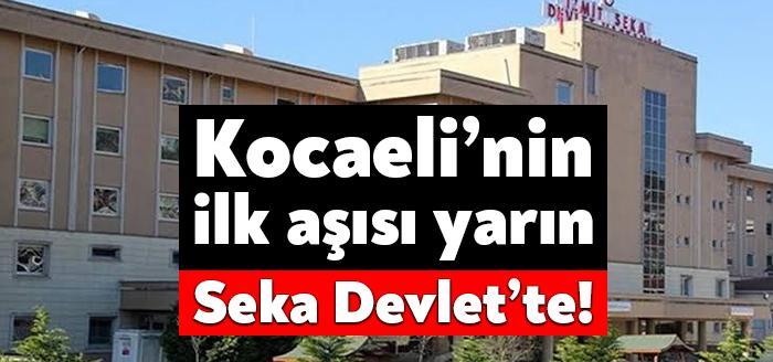 Kocaeli İl Sağlık Müdürlüğü, Çin’den gelen Covid-19 aşılamalarının yarın başlayacağını